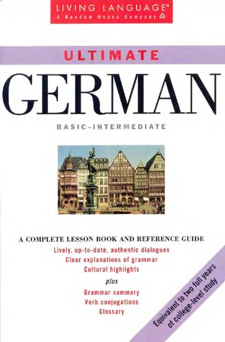 Ultimate German Beginnerintermediate Coursebook Revised Enlarged Living Language