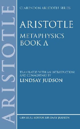 Aristotle Metaphysics Lambda Lindsay Judson