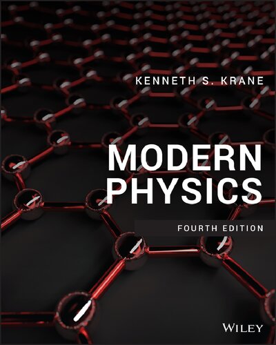 Modern Physics 4th Edition Kenneth S Krane