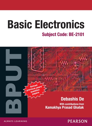 Basic Electronics For Bput Subject Code Be2101 Debashis De