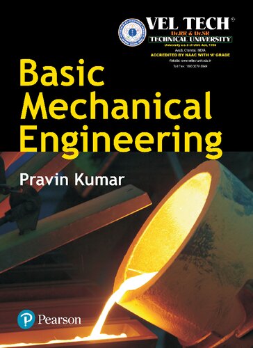 Basic Mechanical Engineering Vel Tech 2nd Pravin Kumar