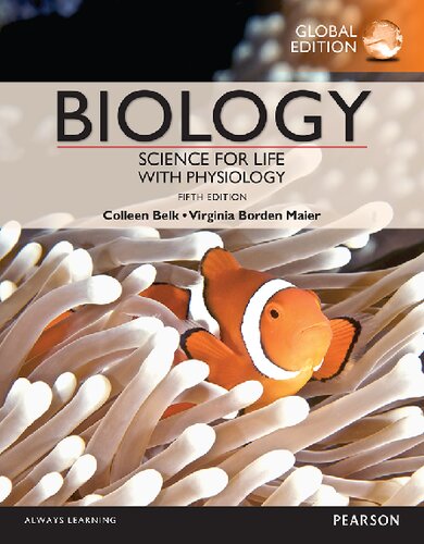Biology Science For Life With Physiology 5th Edition Colleen Belk
