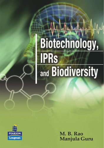 Biotechnology Iprs Biodiversity Manjula Guru M B Rao