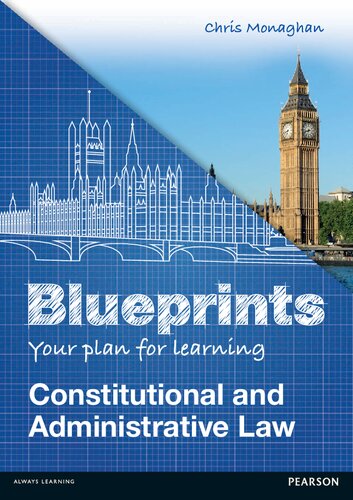 Blueprints Constitutional And Administrative Law C Monaghan
