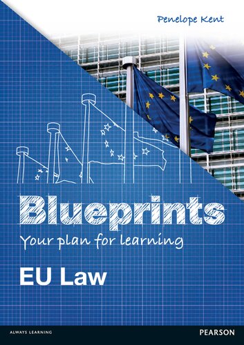 Blueprints Eu Law 1st Edition Penelope Kent
