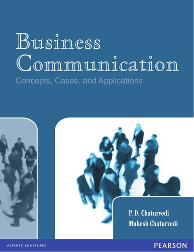 Business Communication For Bcom Course Of Uttar Pradesh Universities P D Chaturvedi