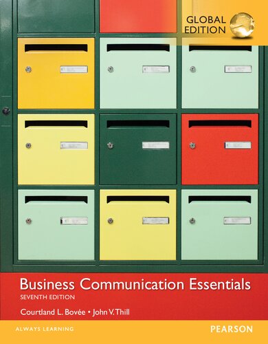Business Communication Essentials Global Edition 7th Edition Courtland Bovee