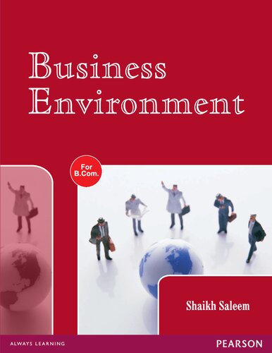 Business Environment For Bcom Shaikh Saleem