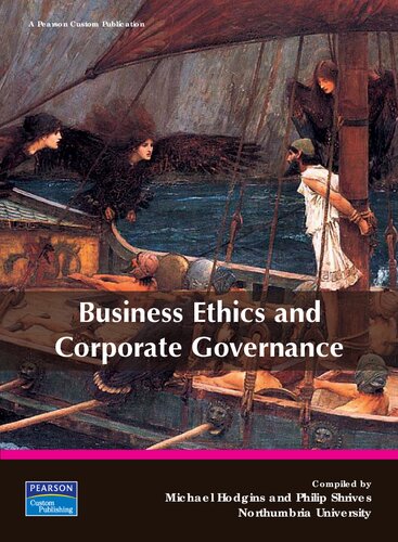 Business Ethics And Corporate Governance Michael Hodgins Philip Shrives