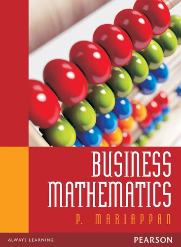 Business Mathematics P Mariappan