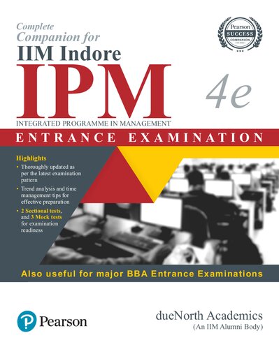 The Complete Companion For Iim Indore Ipm 4th Edition 4th Edition Duenorth Academics
