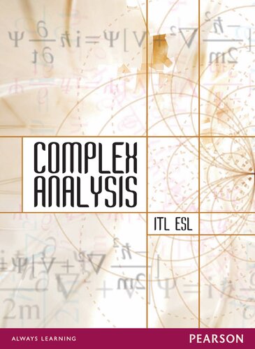 Complex Analysis Esl Itl