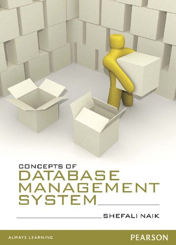 Concepts Of Database Management System 1st Edition Shefali Naik