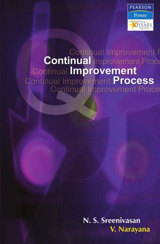 Continual Improvement Process Ns Sreenivasan V Narayana