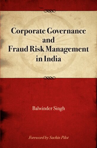 Corporate Governance Fraud Risk Management In India Balwinder Singh