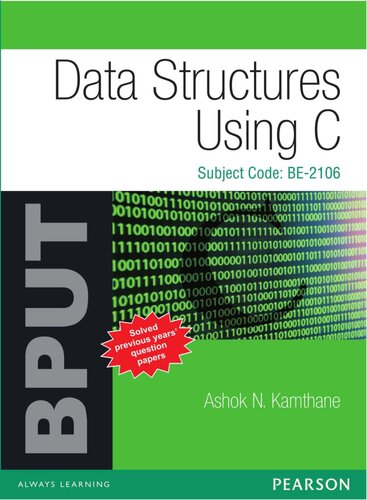 Data Structures Using C For Bput Subject Code Be2106 Ashok N Kamthane
