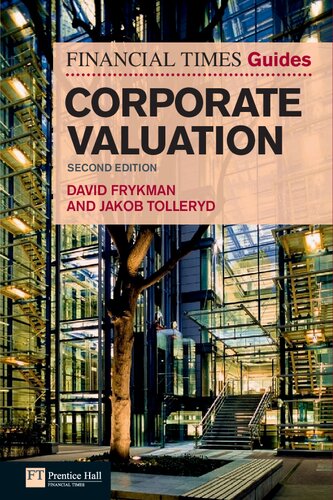 The Financial Times Guide To Corporate Valuation 2nd Edition David Frykman
