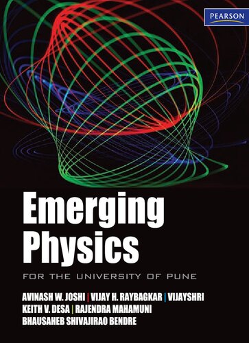 Emerging Physics For The University Of Pune Avinash W Joshi
