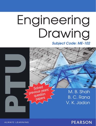 Engineering Drawing For Ptu Subject Code Me102 M B Shah B C Rana
