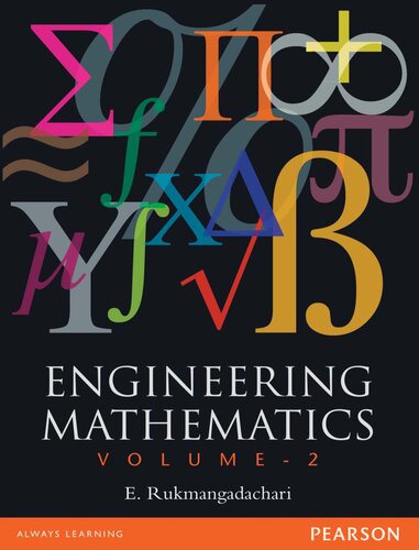 Engineering Mathematics Volume 2 E Rukmangadachari