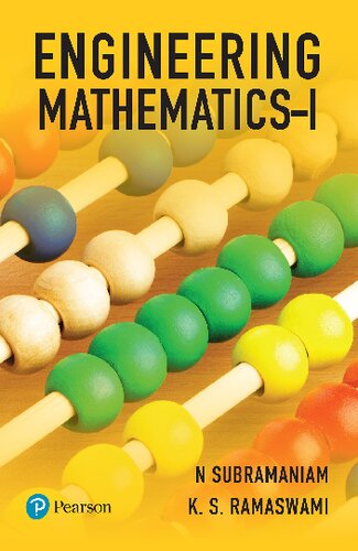 Engineering Mathematics I N Subramaniam K S Ramaswami