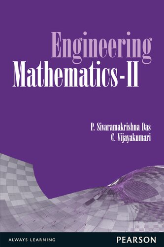 Engineering Mathematics Ii P Sivaramakrishna Das C Vijayakumari