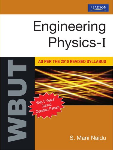 Engineering Physics I For Wbut S Mani Naidu