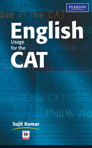 English Usage For The Cat Sujit Kumar