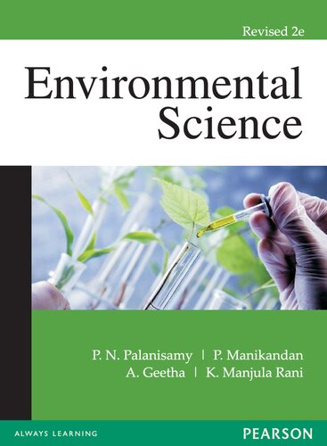 Environmental Science 2nd Edition P N Palanisamy P Manikandan