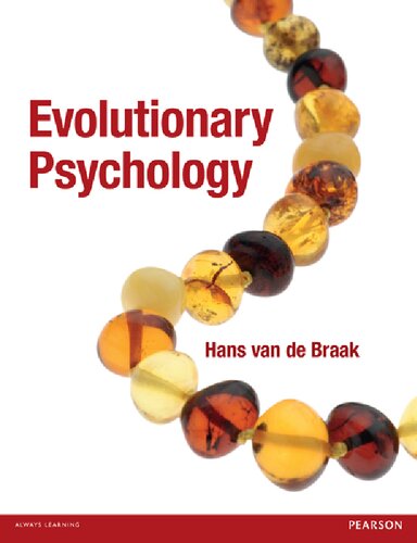 Evolutionary Psychology Hans Van De Braak