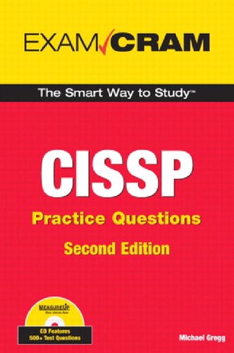 Cissp Practice Questions Exam Cram Exam Cram Pearson 2nd Edition Michael Gregg