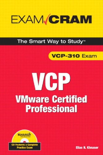 Vcp Exam Cram Vmware Certified Professional Exam Cram Pearson 1st Edition Elias Khnaser