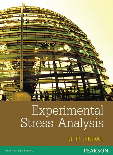 Experimental Stress Analysis U C Jindal