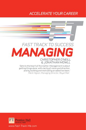 Managing Fast Track To Success Chris Oneill Jonathan Mowll