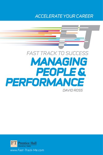 Managing People Performance Fast Track To Success David Ross