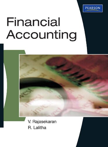 Financial Accounting V Rajasekaran R Lalitha