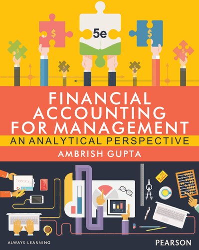 Financial Accounting For Management An Analytical Perspective 5th Edition Ambrish Gupta