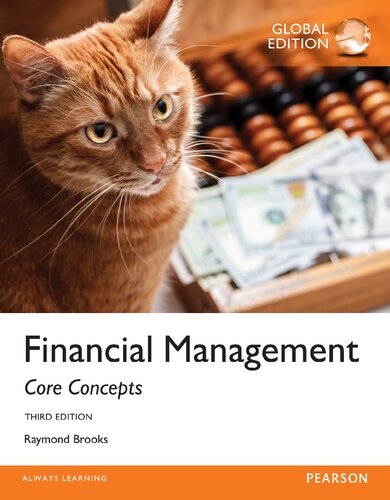 Financial Management Core Concepts Global Edition 3rd Edition Raymond Brooks