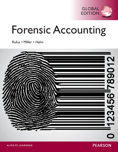 Forensic Accounting Robert Rufus Laura Miller William Hahn