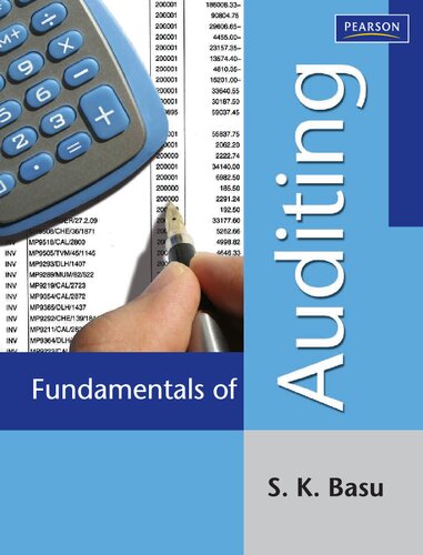 Fundamentals Of Auditing S K Basu