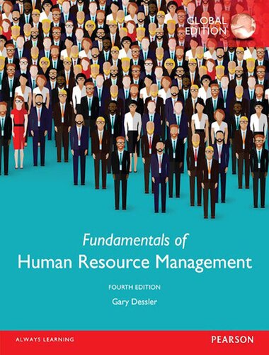 Fundamentals Of Human Resource Management 4th Edition Gary Dessler