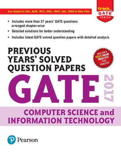 Gate 2017 Computer Science And Information Technology Previous Years Solved Question Papers Trishna Knowledge Systems