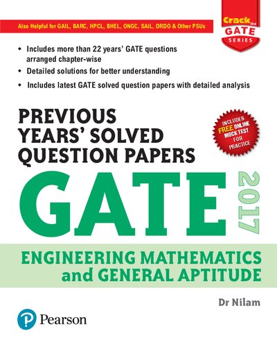 Gate 2017 Engineering Mathematics And General Aptitude Previous Years Solved Question Papers Dr Nilam