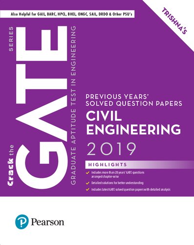 Gate 2019 Civil Engineering Previous Years Solved Question Papers Trishna Knowledge Systems