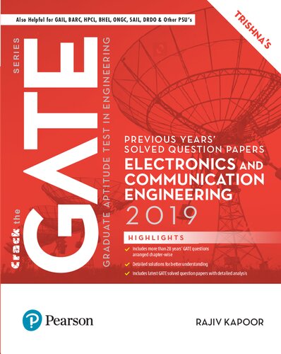 Gate 2019 Electronics And Communication Engineering Previous Years Solved Question Papers Trishna Knowledge Systems