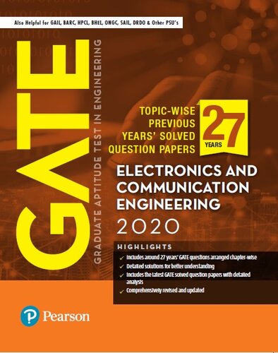 Gate 2020 Electronics And Communication Engineering Previous Years Solved Question Papers Trishna Knowledge Systems