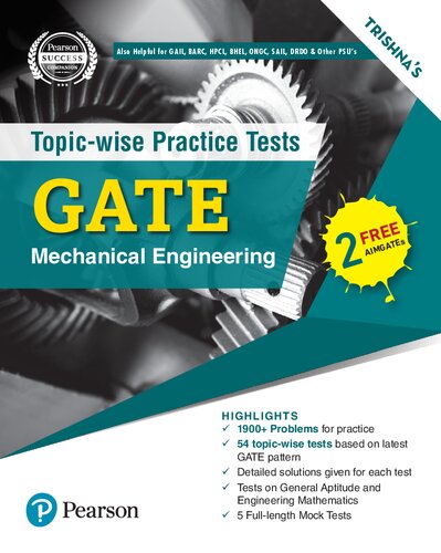Gate Mechanical Engineering Topicwise Practice Tests Trishna Knowledge Systems