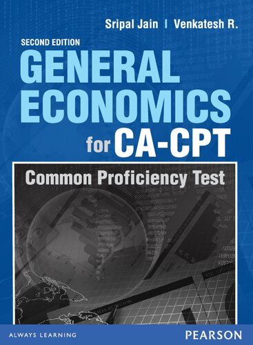 General Economics For Cacpt Common Proficiency Test 2nd Edition Sripal Jain