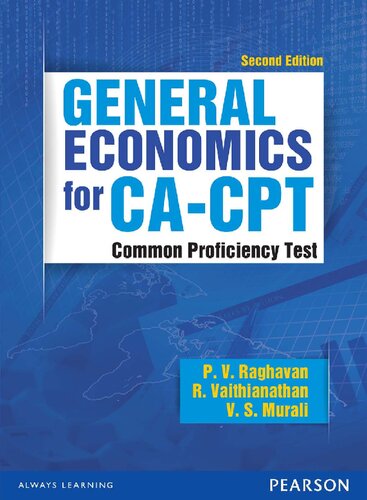 General Economics For Cacpt 2nd Edition Pv Raghavan R Vaithianathn
