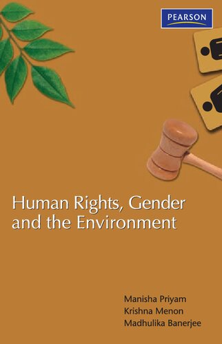 Human Rights Gender And The Environment Manisha Priyam Krishna Menon